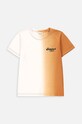 Coccodrillo tricou de bumbac pentru copii uni portocaliu WC4143202HBJ