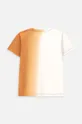 Детская хлопковая футболка Coccodrillo оранжевый