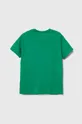 United Colors of Benetton gyerek pamut póló zöld