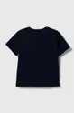 Παιδικό βαμβακερό μπλουζάκι United Colors of Benetton σκούρο μπλε