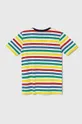 Дитяча бавовняна футболка United Colors of Benetton барвистий