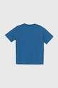 Detské bavlnené tričko United Colors of Benetton 3096C10J6.G.Seasonal modrá SS24