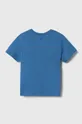 Otroška bombažna kratka majica United Colors of Benetton modra