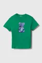 verde United Colors of Benetton t-shirt in cotone per bambini Ragazzi