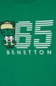 Дитячий бавовняний топ United Colors of Benetton 100% Бавовна