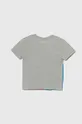 Детская хлопковая футболка United Colors of Benetton X Peanuts серый