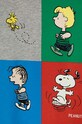 BIMBO United Colors of Benetton t-shirt in cotone per bambini X Peanuts 3096G10EW.P.Seasonal grigio