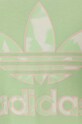 CHLAPEC Dětské bavlněné tričko adidas Originals IR6451 zelená
