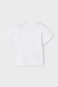 Otroška bombažna kratka majica Mayoral bela