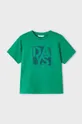 zelena Dječja pamučna majica kratkih rukava Mayoral Za dječake