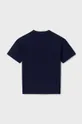 Παιδικό βαμβακερό μπλουζάκι Mayoral σκούρο μπλε