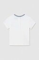 Μωρό βαμβακερό μπλουζάκι Mayoral 1017.3B.Baby.PPYH λευκό SS24