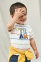 πορτοκαλί Μωρό βαμβακερό μπλουζάκι Mayoral Για αγόρια