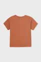 Μωρό βαμβακερό μπλουζάκι Mayoral πορτοκαλί