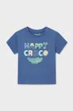 μπλε Μωρό βαμβακερό μπλουζάκι Mayoral Για αγόρια