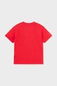 Mayoral t-shirt bawełniany niemowlęcy 1025.3H.Baby.PPYH czerwony SS24