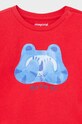 Chłopiec Mayoral t-shirt bawełniany niemowlęcy 1025.3H.Baby.PPYH czerwony