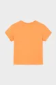 Pamučna majica kratkih rukava za bebe Mayoral narančasta