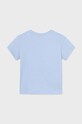 Bavlněné dětské tričko Mayoral 1030.3M.Baby.PPYH modrá SS24