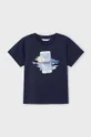 σκούρο μπλε Παιδικό βαμβακερό μπλουζάκι Mayoral Για αγόρια