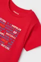 rosso Mayoral t-shirt in cotone per bambini pacco da 2