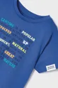 μπλε Παιδικό βαμβακερό μπλουζάκι Mayoral 2-pack