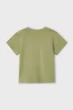 Mayoral t-shirt bawełniany dziecięcy zielony