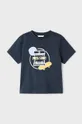 czarny Mayoral t-shirt bawełniany dziecięcy Chłopięcy