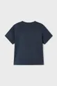 Detské bavlnené tričko Mayoral čierna