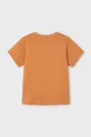 Mayoral t-shirt bawełniany dziecięcy kod QR do gry pomarańczowy