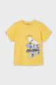 жовтий Дитяча бавовняна футболка Mayoral Для хлопчиків