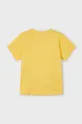 Mayoral t-shirt in cotone per bambini giallo