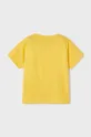 Otroška bombažna kratka majica Mayoral rumena