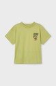 Παιδικό βαμβακερό μπλουζάκι Mayoral στάμπα πράσινο 3023.5K.Mini.PPYH