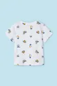Mayoral t-shirt in cotone per bambini bianco
