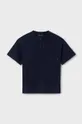 тёмно-синий Хлопковая футболка Mayoral Для мальчиков