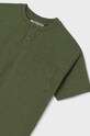 Αγορίστικα Βαμβακερό μπλουζάκι Mayoral 6035.7D.Junior.PPYH πράσινο