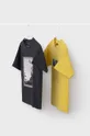 чорний Дитяча бавовняна футболка Mayoral 2-pack Для хлопчиків