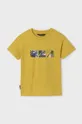 Παιδικό βαμβακερό μπλουζάκι Mayoral 2-pack μαύρο
