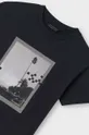 czarny Mayoral t-shirt bawełniany dziecięcy 2-pack