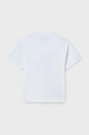 Mayoral t-shirt bawełniany dziecięcy 6044.7F.Junior.PPYH biały SS24