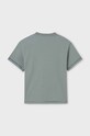 Chłopiec Mayoral t-shirt bawełniany dziecięcy 6044.7F.Junior.PPYH turkusowy