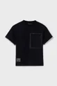 črna Otroška bombažna kratka majica Mayoral Fantovski