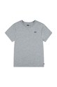 Детска памучна тениска Levi's памук сив 8EA100