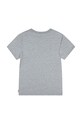 Детска памучна тениска Levi's 8EA100 сив AW24