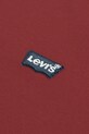 Băieți Levi's tricou de bumbac pentru copii LVB BATWING CHEST HIT 8EA100 burgundia