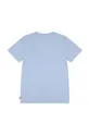 Дитяча бавовняна футболка Levi's блакитний