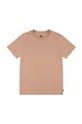 оранжевый Детская хлопковая футболка Levi's Для мальчиков