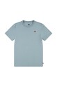 Levi's t-shirt bawełniany dziecięcy 9EA100 turkusowy AW25