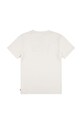 Levi's t-shirt bawełniany dziecięcy 9EK374 beżowy SS24